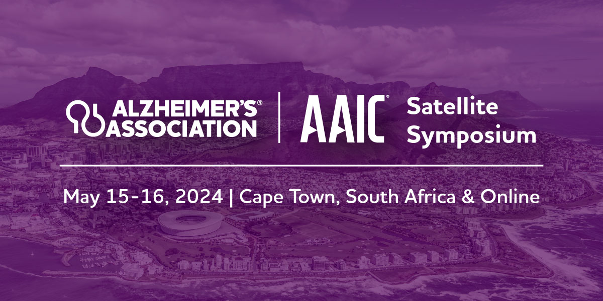 AAIC Satellite Symposium Alzheimer’s Association